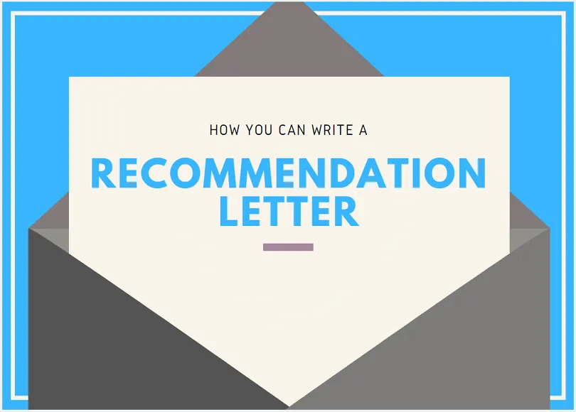 توصیه نامه Recommendation Letter